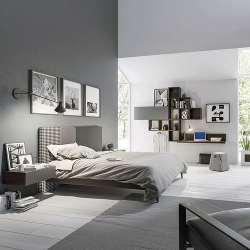 Серая детская комната - 344 - TUMIDEI - из меламина / из анодированного алюминия / унисекс