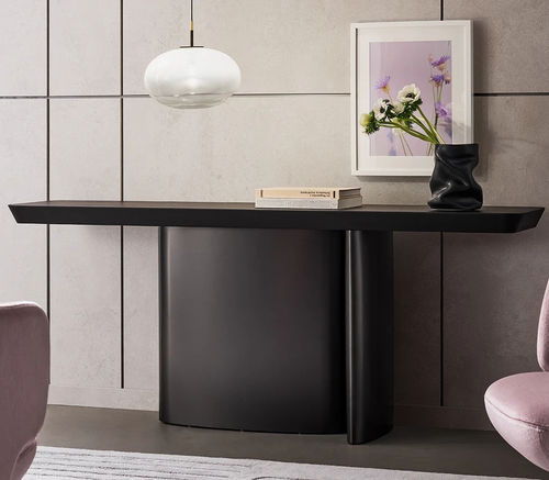 Современный стол-консоль - One - BONALDO - из дуба / из орехового дерева / из фанерованной древесины