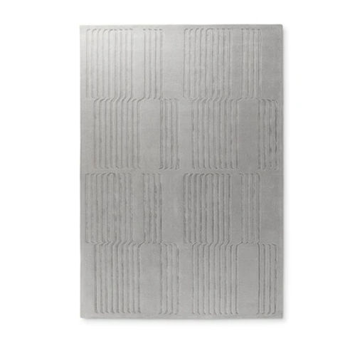 Современный ковер - Tangeri - BONALDO - в полоску / из шерсти / из tencel®