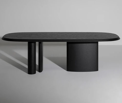 Современный обеденный стол - Padiglioni - BONALDO - из дуба / из орехового дерева / из фанерованной древесины