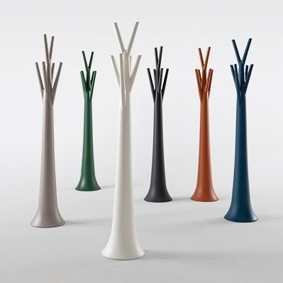 Вешалка для верхней одежды на ножке - Tree - BONALDO - современная / из пластика / белая