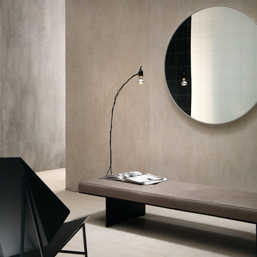 Плитка из керамогранита - SLIMTECH CONCRETO : EXTRA LIGHT - LEA CERAMICHE - естественная отделка / ламинированная / для интерьера