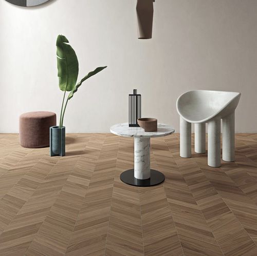 Плитка из керамогранита - WALNUT CINNAMON - LEA CERAMICHE - естественная отделка / для интерьера / настенная