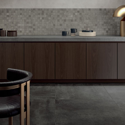 Плитка из керамогранита - CONCRETO : MOSAICS - LEA CERAMICHE - естественная отделка / для интерьера / для ванной комнаты