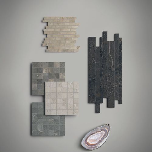 Плитка из керамогранита - ANTHOLOGY : MOSAICS - LEA CERAMICHE - из керамики / из мрамора / естественная отделка