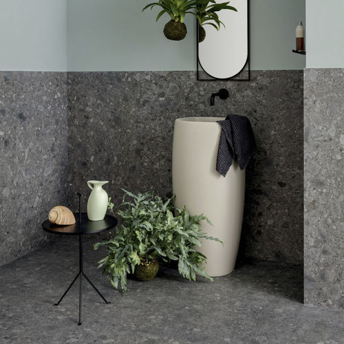 Плитка из керамогранита - HIDDEN DARK - LEA CERAMICHE - естественная отделка / структурная / для интерьера