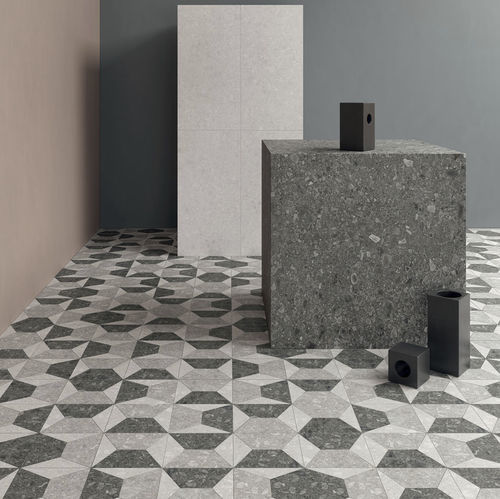 Плитка из керамогранита - SIDE STONE : DECORS - LEA CERAMICHE - естественная отделка / для интерьера / для ванной комнаты