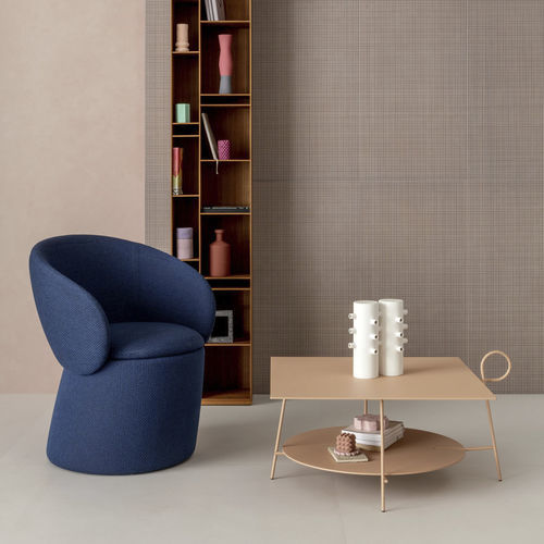 Плитка из керамогранита - SEGNI su PIGMENTI : SEGNO + - LEA CERAMICHE - естественная отделка / для интерьера / для гостиной