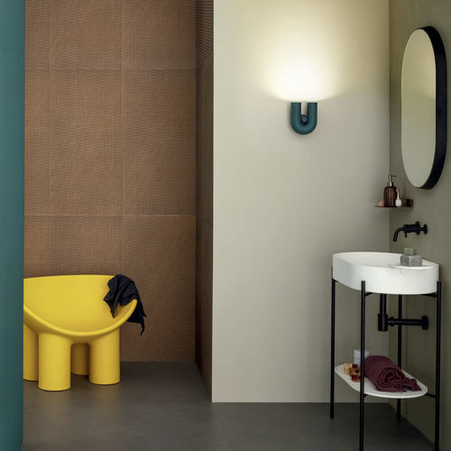 Плитка из керамогранита - SEGNI su PIGMENTI : SEGNO # - LEA CERAMICHE - естественная отделка / для интерьера / для гостиной