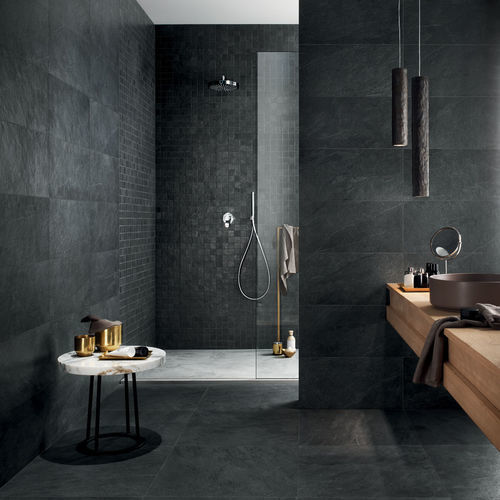 Плитка из керамогранита - DARK FLOW - LEA CERAMICHE - естественная отделка / для интерьера / для ванной комнаты
