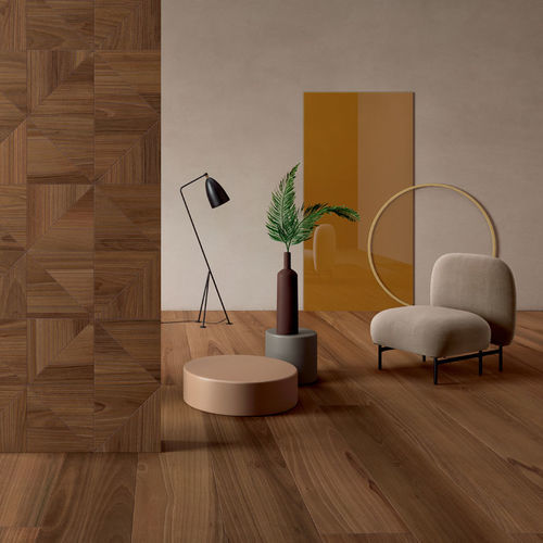 Плитка из керамогранита - WALNUT TOBACCO - LEA CERAMICHE - естественная отделка / для интерьера / настенная
