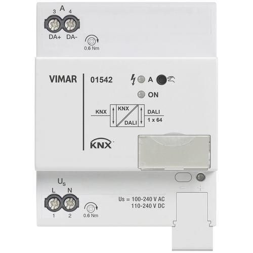 Шлюзовый блок интерфейса - DALI - VIMAR - для протокола KNX / IP