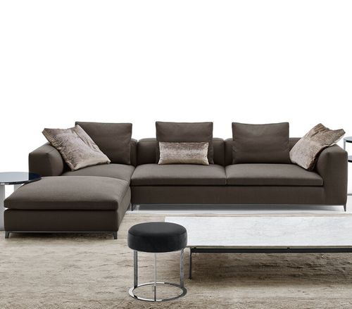Модульный диван - Michel Club - B&B Italia - современный / из ткани / из кожи