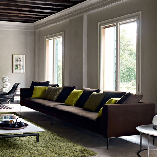 Модульный диван - Charles - B&B Italia - современный / из ткани / из кожи