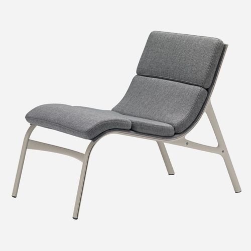 Современный садовый шезлонг - ARMFRAME SOFT / 462_O - ALIAS - сетчатый / из кожи / из искусственной кожи