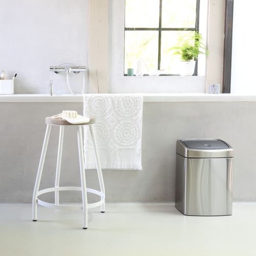 Мусорный контейнер для ванной комнаты - TOUCH BIN® 4772 series - Brabantia International - настенный / из стали / современный