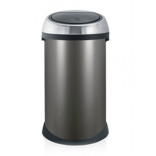 Мусорный контейнер для кухни - TOUCH BIN®-424243 - Brabantia International - из стали / современный / одиночный