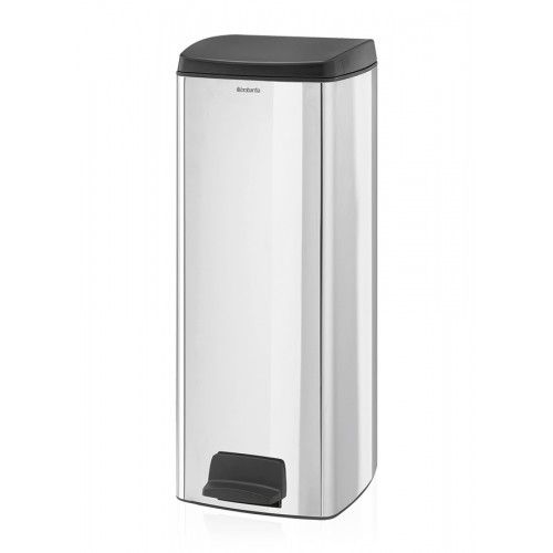 Мусорный контейнер для кухни - 369384 - Brabantia International - из нержавеющей стали / современный / одиночный