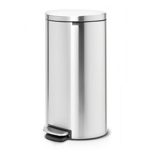 Мусорный контейнер для кухни - FLATBACK+ 482007 - Brabantia International - из стали / современный / одиночный