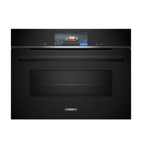 Электрическая духовка - CM778GNB1B - Siemens Home Appliances - компактная / микроволновая / горячим воздухом