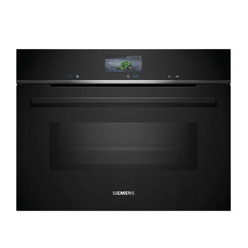 Электрическая духовка - CM776G1B1B - Siemens Home Appliances - компактная / микроволновая / горячим воздухом