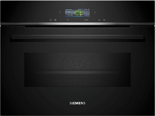 Электрическая духовка - CM724G1B1B - Siemens Home Appliances - компактная / микроволновая / горячим воздухом