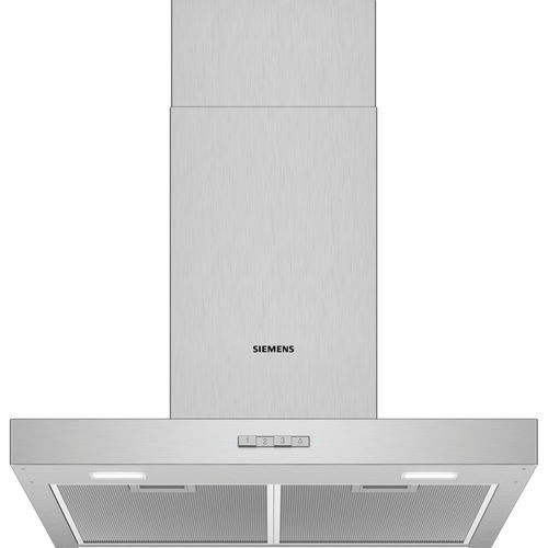 Настенная вытяжка - LC64BBC50B - Siemens Home Appliances - для бытового использования / с воздуховодом / со встроенным освещением