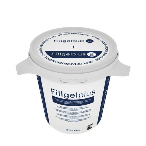 Изоляционный тестообразный клей - FILLGEL PLUS UVR - 4406 - BISAZZA - из полимера / для бетона / для внутренней компоновки