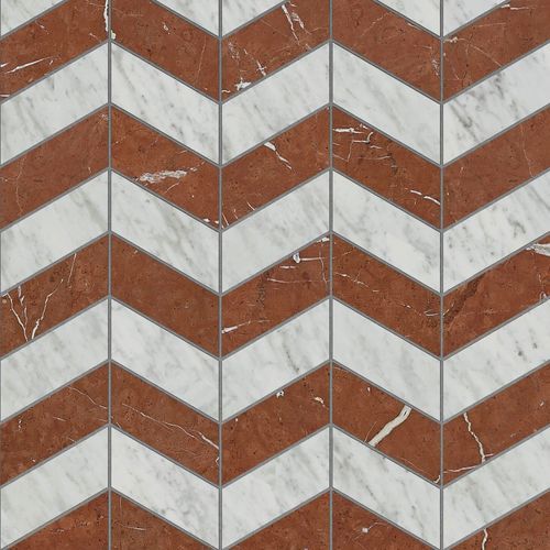 Плитка из мрамора - PIETRASANTA CORALLO - BISAZZA - матовая / для интерьера / для гостиной