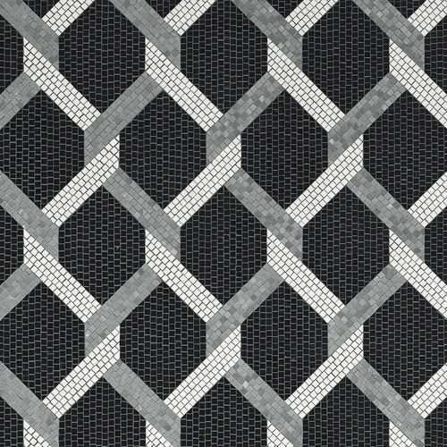 Мозаика из мрамора - ARIANNA - BISAZZA - глянцевая / для интерьера / для гостиной