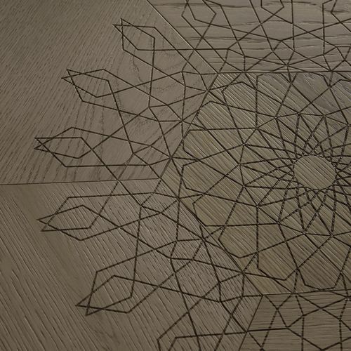 Плитка дерево - PIROUETTE - BISAZZA - из дуба / предварительно покрытая лаком / очищенная
