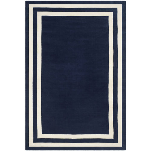 Современный ковер - FITZGERALD BORDER - Ralph Lauren Home - с рисунком / из шерсти / прямоугольный