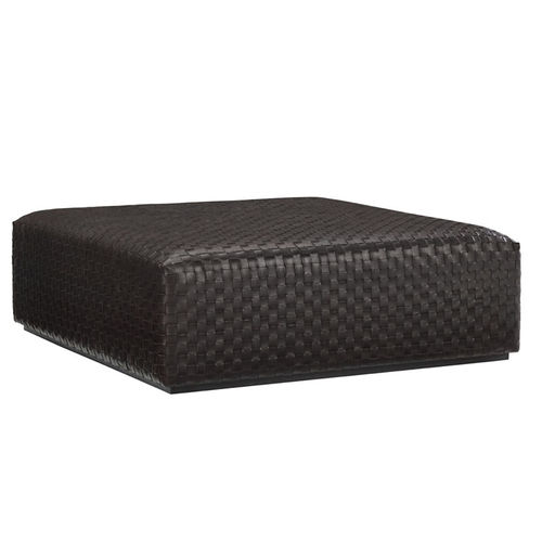 Современная оттоманка - LONGBRANCH - Ralph Lauren Home - из кожи / обитая / для интерьера