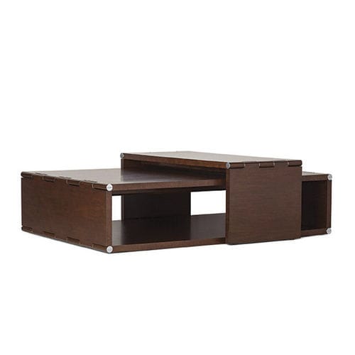 Современный журнальный столик - BARNES  - Ralph Lauren Home - из дуба / с основанием из дуба / прямоугольный