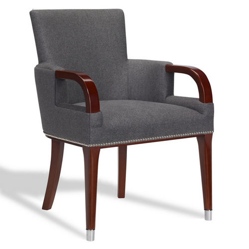 Классический cтул для столовых - BROOK STREET  - Ralph Lauren Home - для интерьера / из ткани / из гнутой древесины