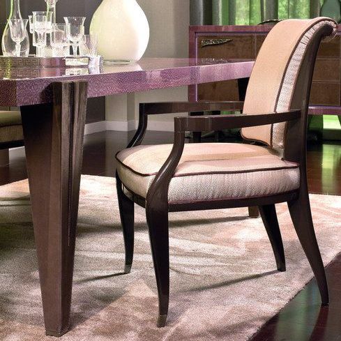 Современный cтул - 5352SB - COLOMBO STILE - для интерьера / из цельной древесины / из ткани