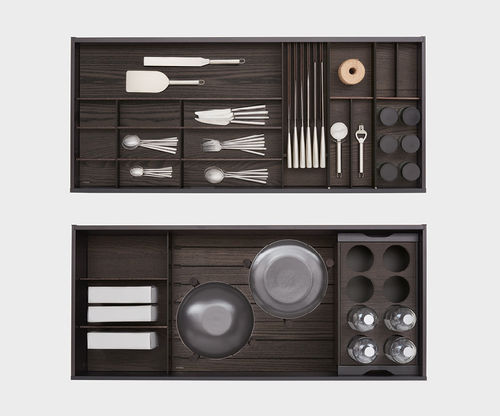 Выдвижной ящик для кухни для внутреннего применения - MOKA BOX SYSTEM - Arclinea