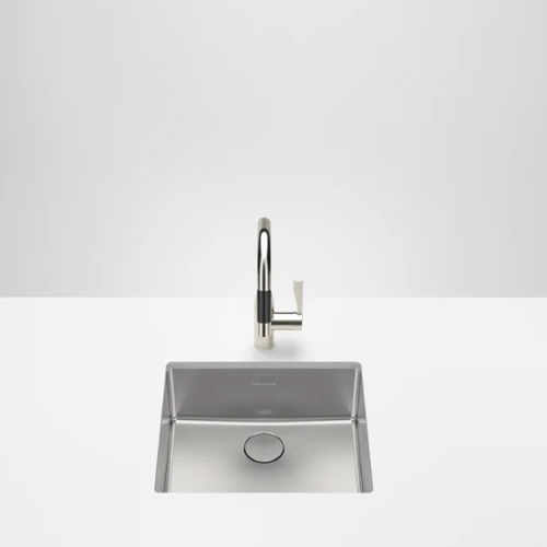 Кухонная раковина 1 чаша - 38 551 004-86 - DORNBRACHT - без сушки / из нержавеющей стали / встраиваемая сверху