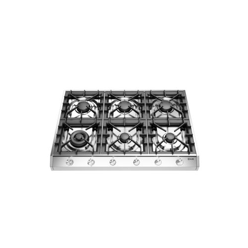 Газовая варочная панель - HCP9656D - ILVE - электрическая / для профессионального использования / 6 конфорок