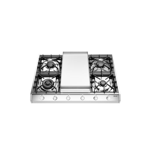 Газовая варочная панель - HCP965FD - ILVE - электрическая / для профессионального использования / 4 конфорки