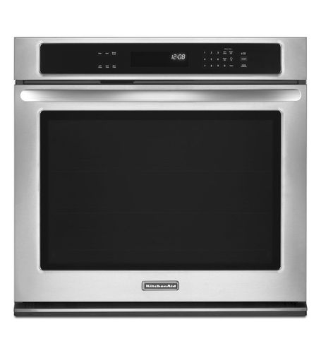 Электрическая духовка - KEBK101BSS - KitchenAid - с конвекцией / встраиваемая