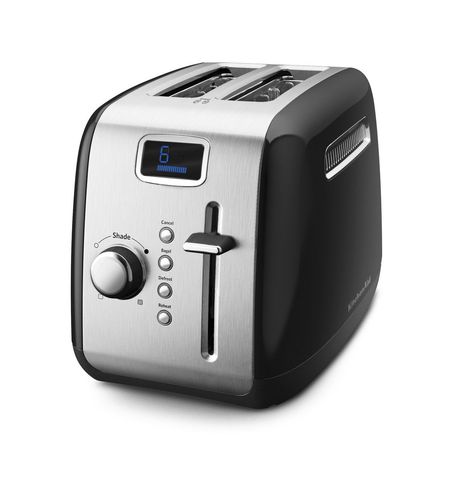 Тостер 2 ломтика - KMT222OB - KitchenAid - черный
