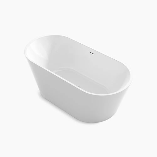 Овальная ванна - EVOK™ - Kohler - отдельно стоящая / для жилых зданий / из акрила