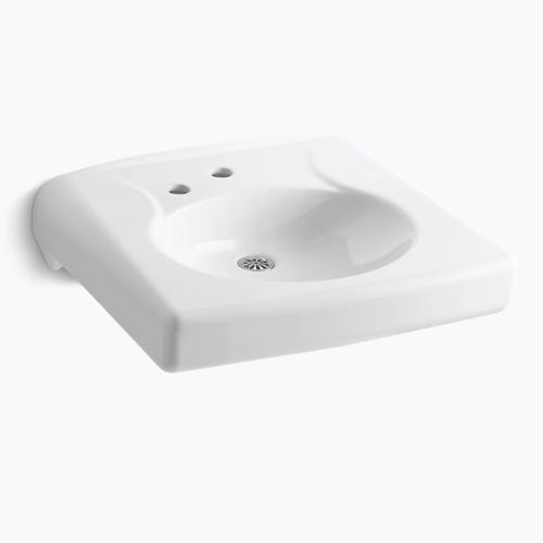 Подвесная раковина - BRENHAM™ - Kohler - из Solid Surface / на заказ / овальная