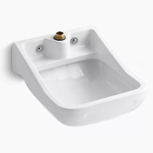 Подвесная раковина - CAMERTON™ - Kohler - из Solid Surface / прочная / прямоугольная