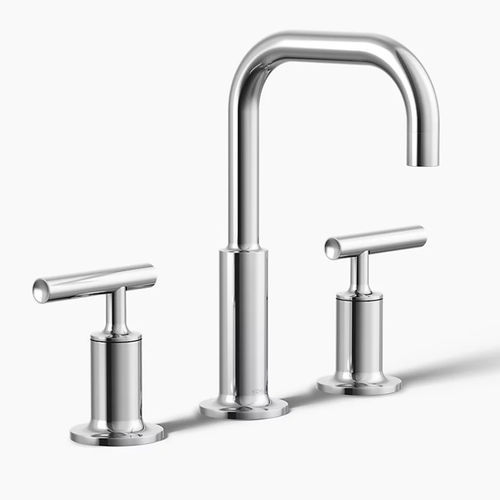 Однорычажный смеситель для умывальника - PURIST® - Kohler - настольный / из металла / из латуни