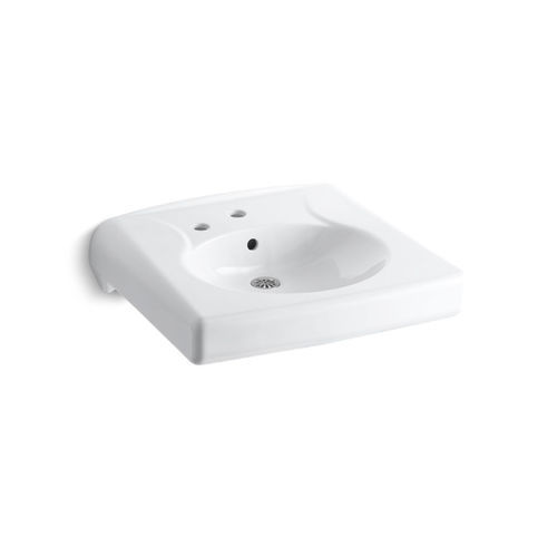 Подвесная раковина - BRENHAM™ - Kohler - из Solid Surface / на заказ / овальная