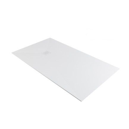 Прямоугольный душевой поддон - LYS - ottofond - напольный / из Corian®