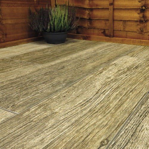 Напольная плитка из дерева - MADERA GRANDE - BRADSTONE - для наружного применения / для интерьера / текстурированная