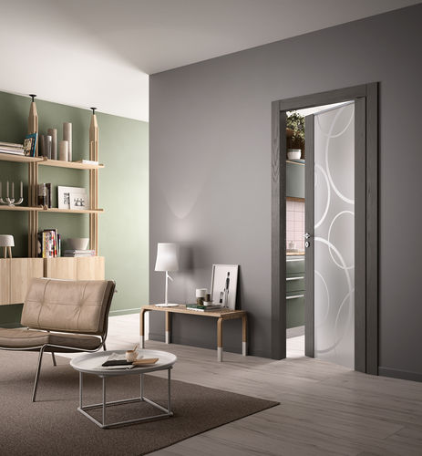 Дверь для интерьера - GLASS - FerreroLegno - из дерева / створчатая / застекленная
